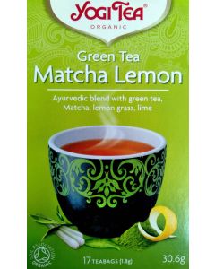 Organic Green Tea Matcha Lemon