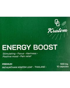 Kratom Energy Boost 500mg - 10 Units