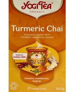 yogi tumeric chai tea 